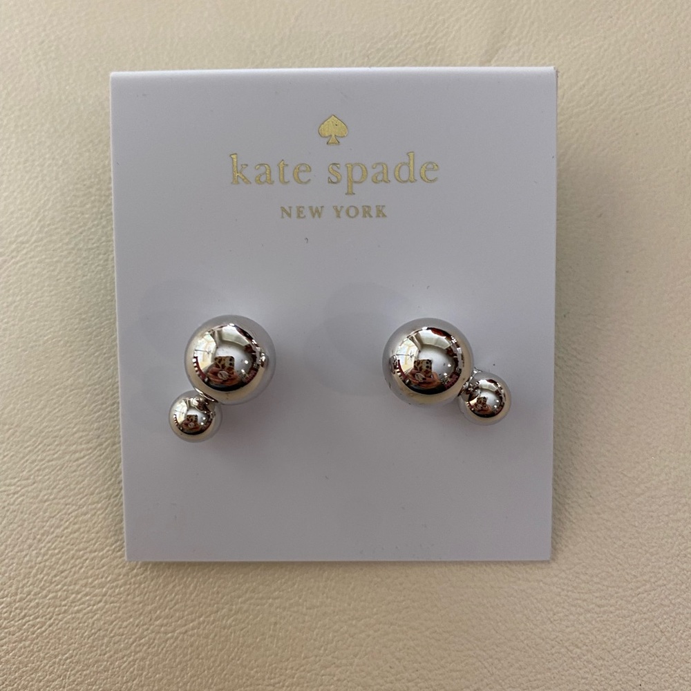 Kate Spade silver earrings